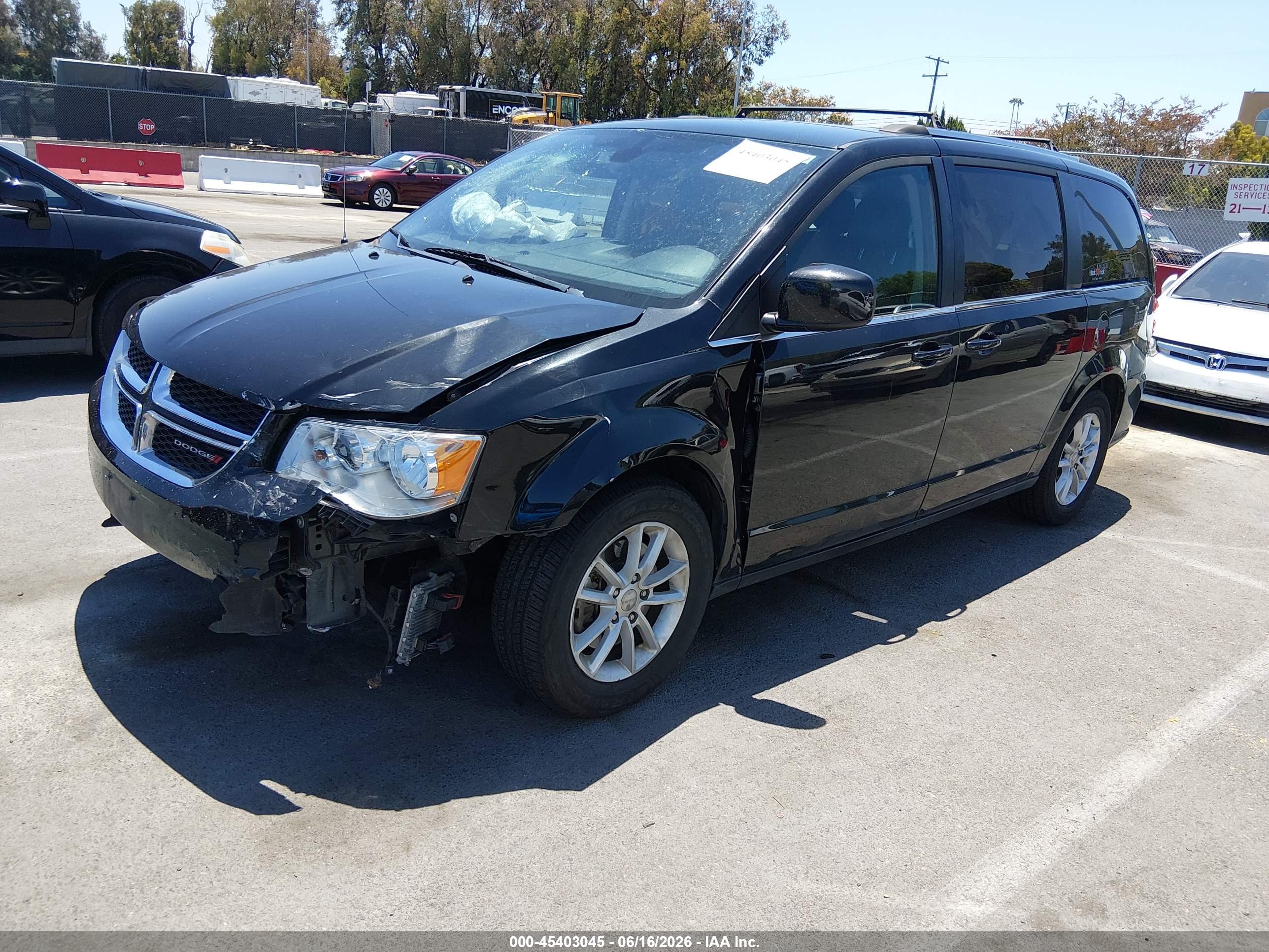 2019 DODGE GRAND CARAVAN SXT — I2