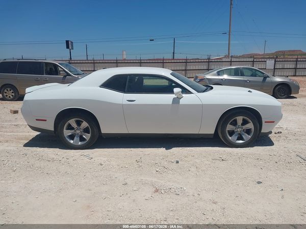 2018 DODGE CHALLENGER SXT