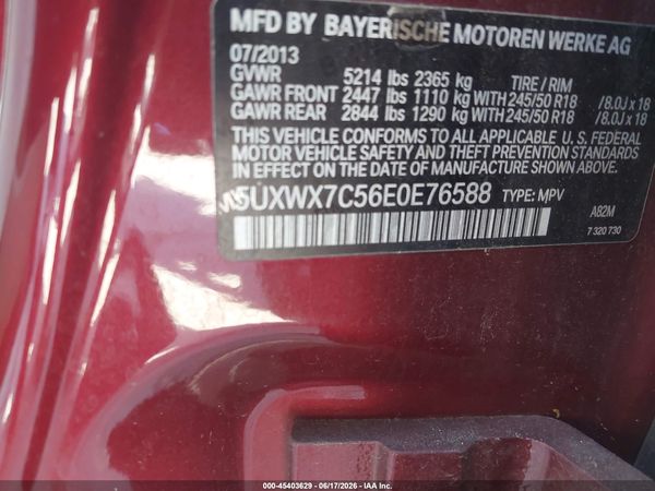 2014 BMW X3 XDRIVE35I