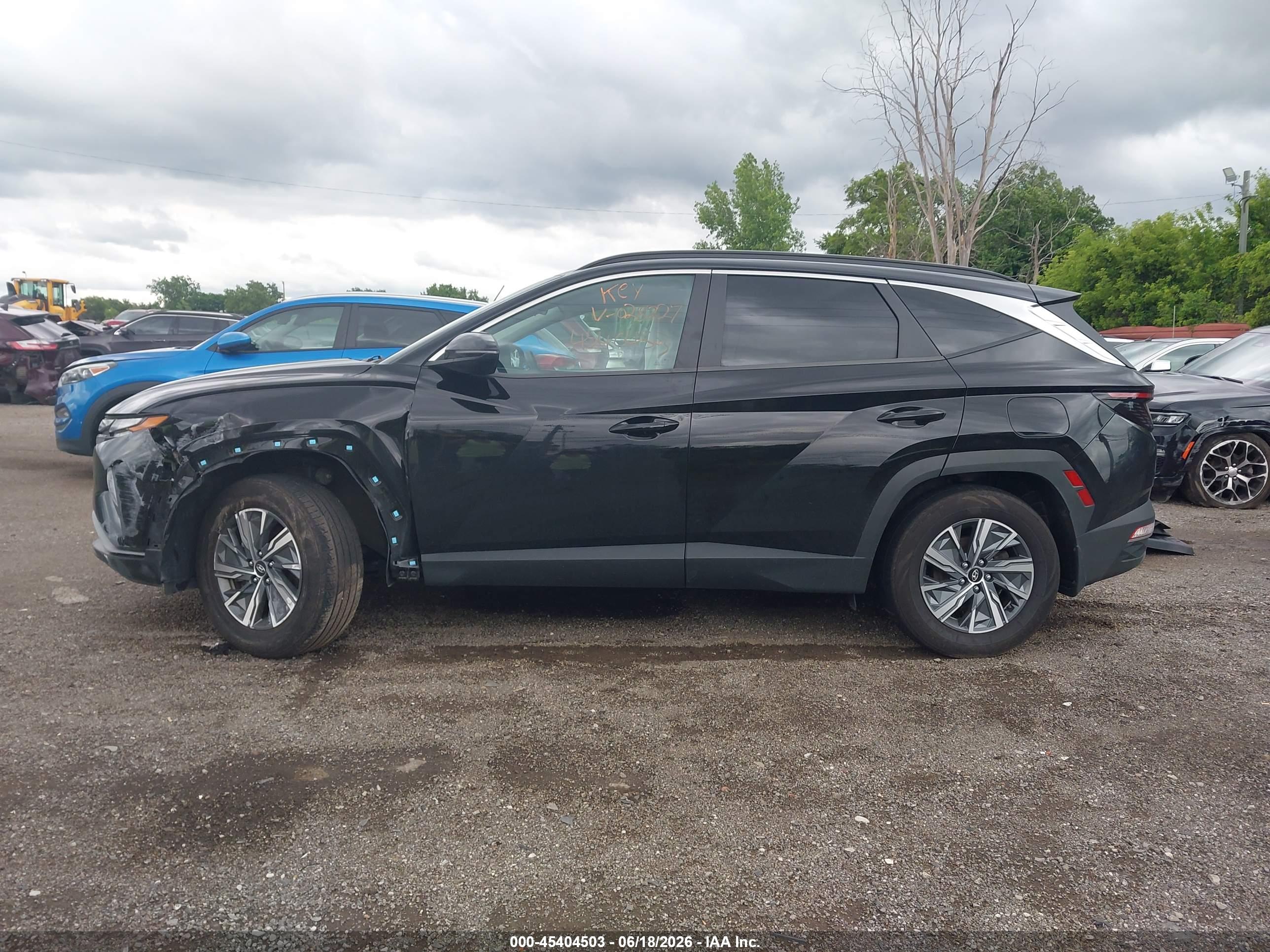 2022 HYUNDAI TUCSON HYBRID BLUE