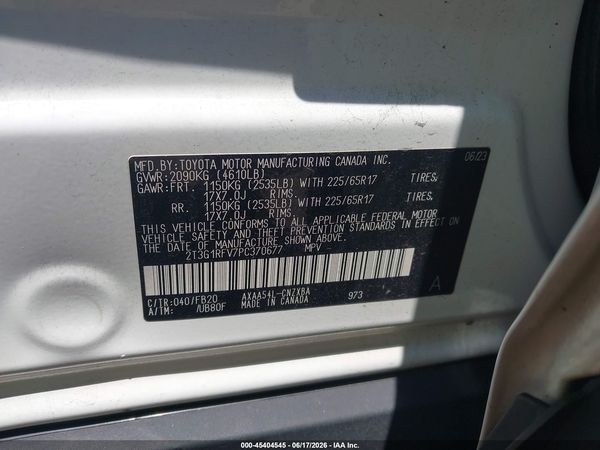 2023 TOYOTA RAV4 LE