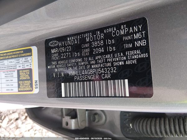 2023 HYUNDAI ELANTRA SE