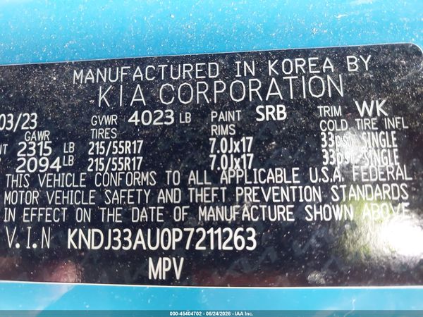 2023 KIA SOUL EX