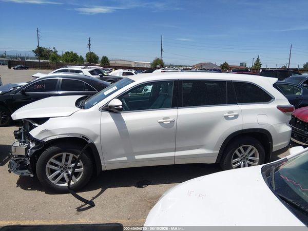 2016 TOYOTA HIGHLANDER LE/LE PLUS