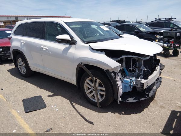 2016 TOYOTA HIGHLANDER LE/LE PLUS