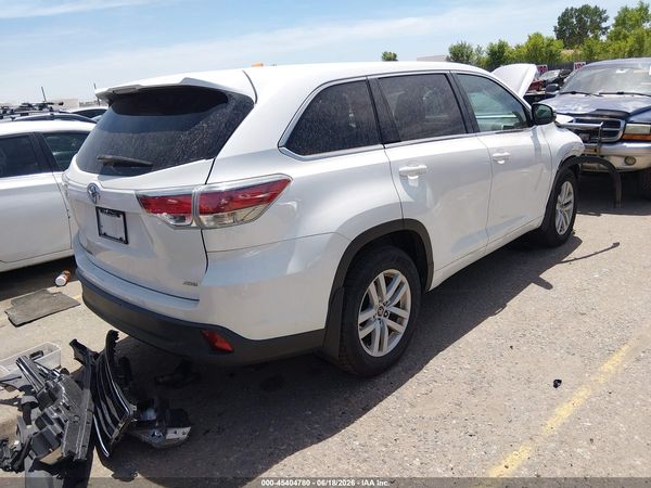 2016 TOYOTA HIGHLANDER LE/LE PLUS