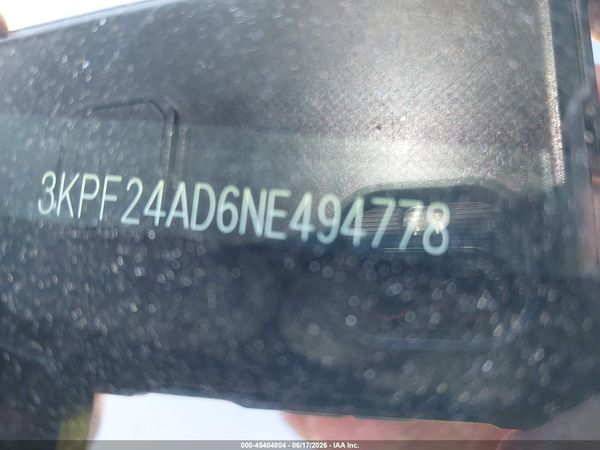 2022 KIA FORTE LXS