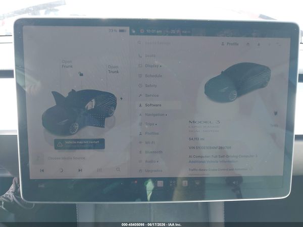 2022 TESLA MODEL 3