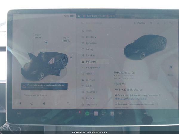 2022 TESLA MODEL 3