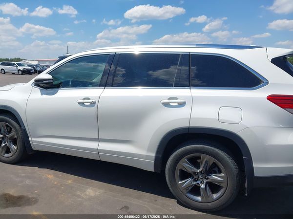 2017 TOYOTA HIGHLANDER LIMITED PLATINUM