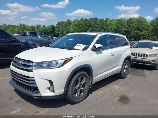 2017 TOYOTA HIGHLANDER LIMITED PLATINUM