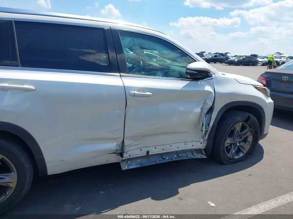 2017 TOYOTA HIGHLANDER LIMITED PLATINUM