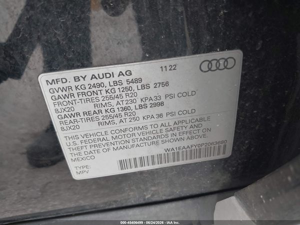 2023 AUDI Q5