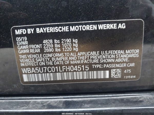 2020 BMW M340I