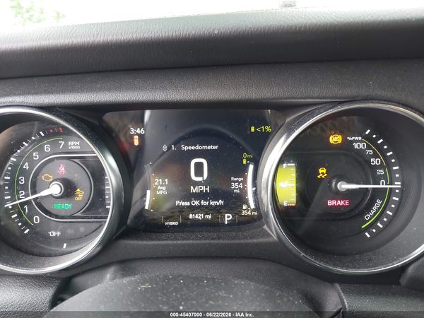 2023 JEEP WRANGLER 4XE HIGH ALTITUDE 4X4
