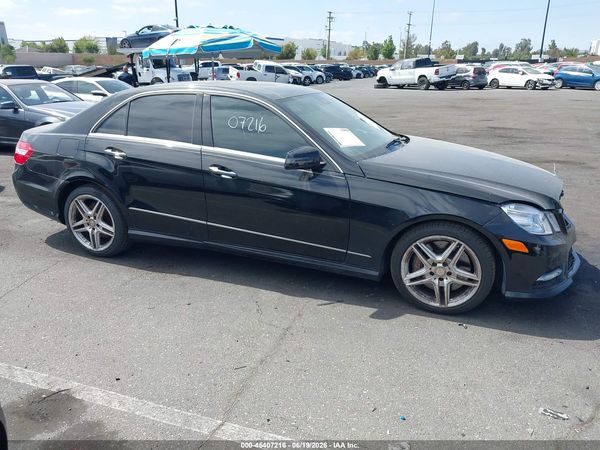 2013 MERCEDES-BENZ E 550 4MATIC