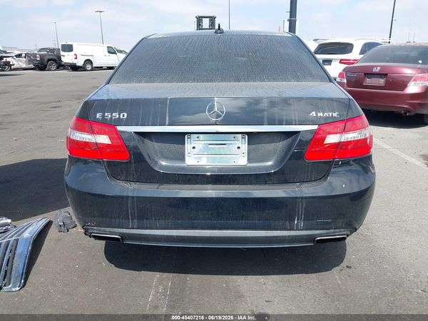 2013 MERCEDES-BENZ E 550 4MATIC