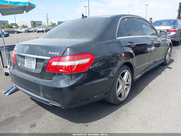 2013 MERCEDES-BENZ E 550 4MATIC