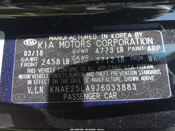 2018 KIA STINGER PREMIUM