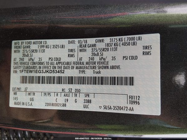 2018 FORD F-150