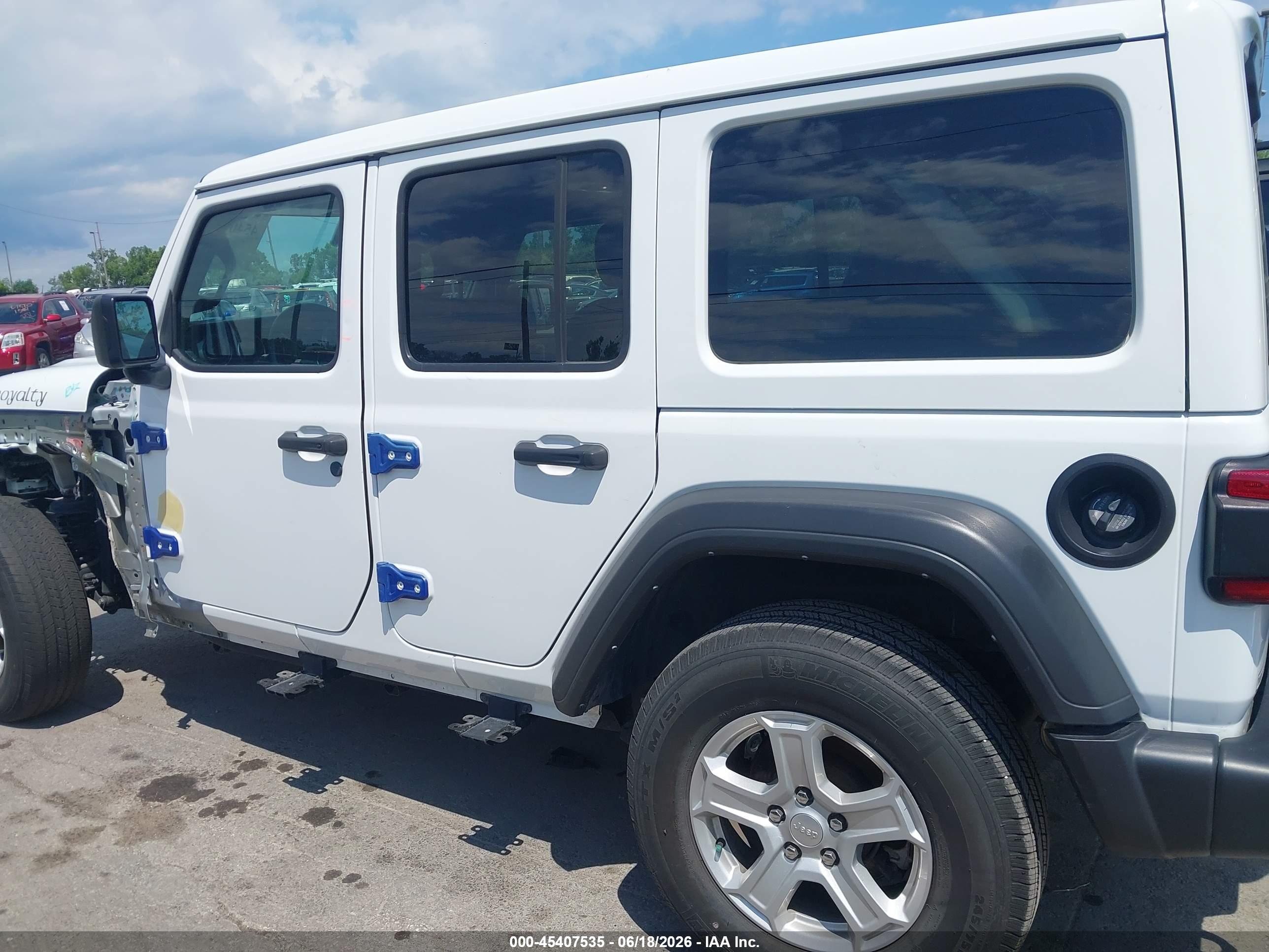 2022 JEEP WRANGLER UNLIMITED SPORT S 4X4