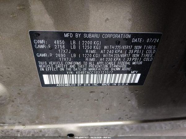 2025 SUBARU OUTBACK PREMIUM