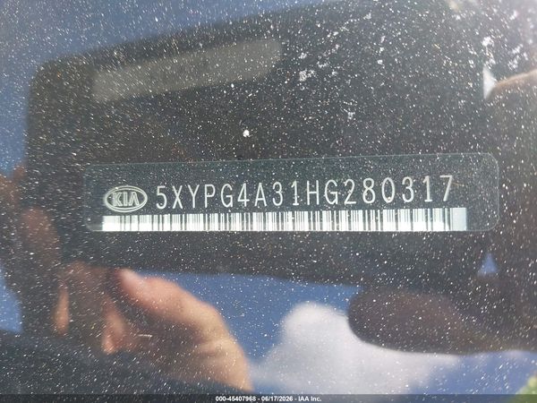 2017 KIA SORENTO 2.4L LX