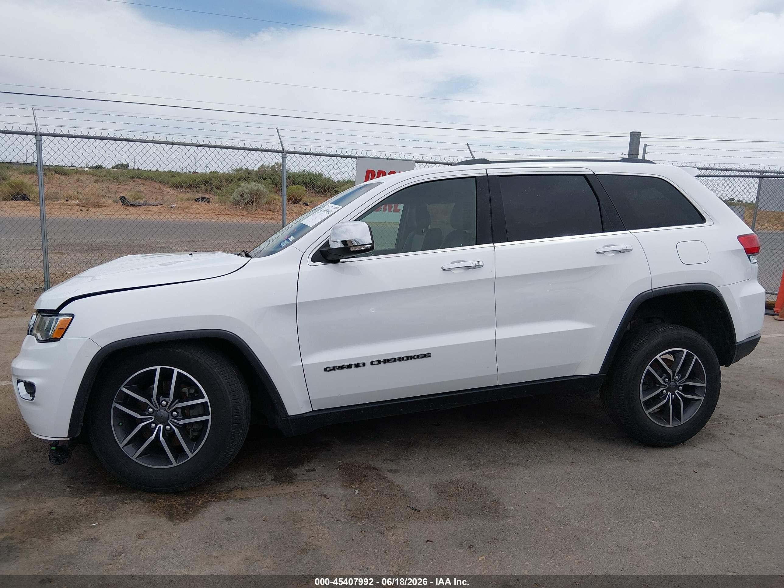 2019 JEEP GRAND CHEROKEE LIMITED 4X4