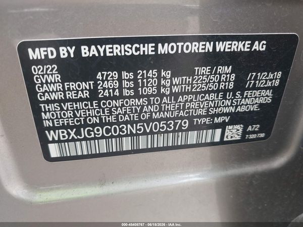 2022 BMW X1 XDRIVE28I