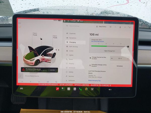 2023 TESLA MODEL 3 REAR-WHEEL DRIVE