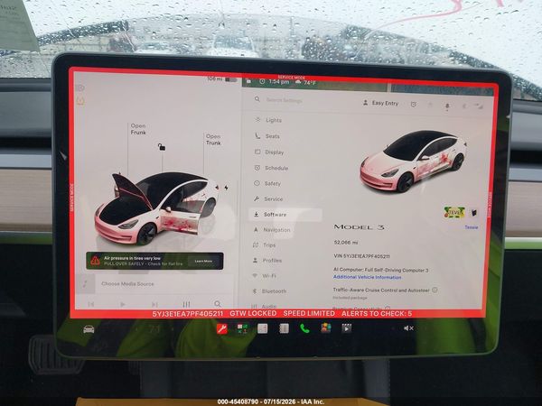 2023 TESLA MODEL 3 REAR-WHEEL DRIVE