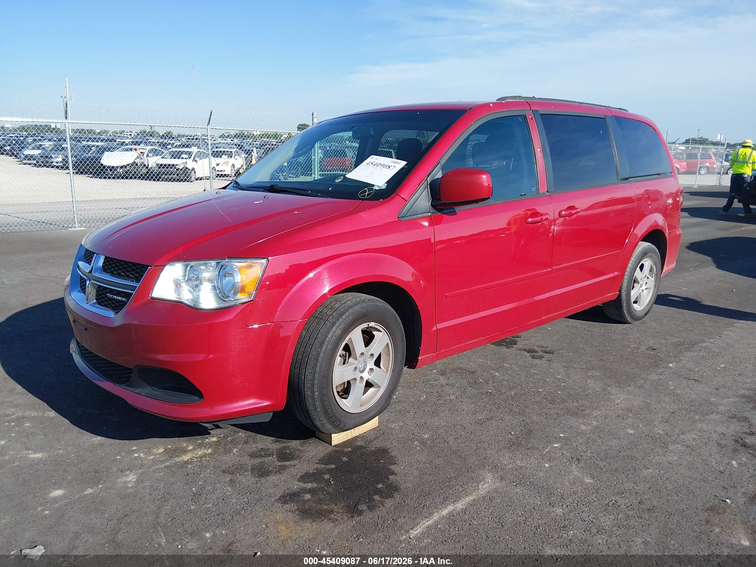 2012 DODGE GRAND CARAVAN SXT