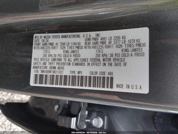 2025 MAZDA CX-50 2.5 S PREFERRED PACKAGE