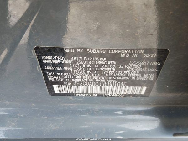 2024 SUBARU CROSSTREK PREMIUM