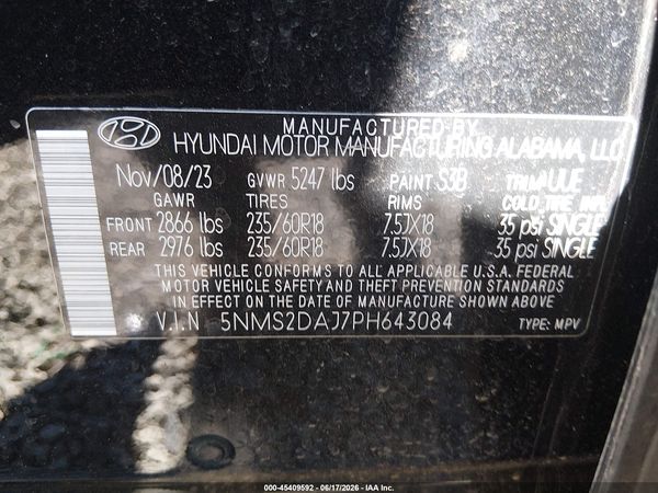 2023 HYUNDAI SANTA FE SEL