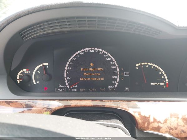 2008 MERCEDES-BENZ S 63 AMG S63 AMG