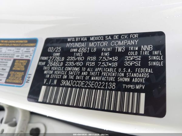 2025 HYUNDAI TUCSON SEL CONVENIENCE