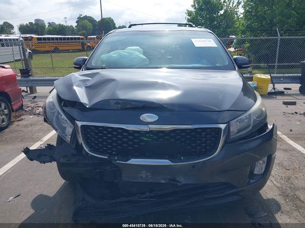 2017 KIA SEDONA SX