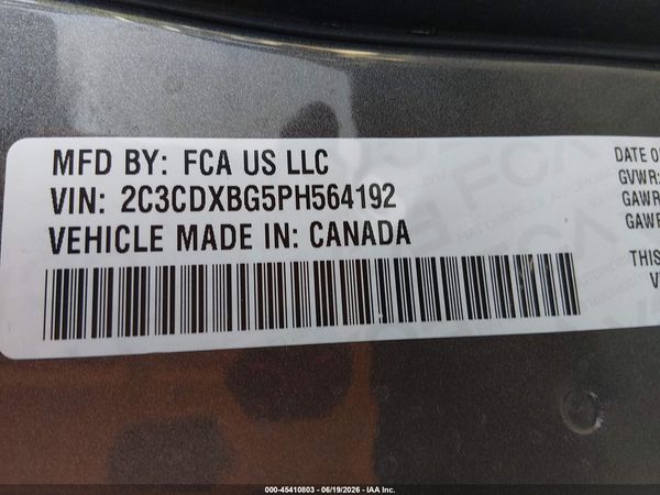 2023 DODGE CHARGER SXT
