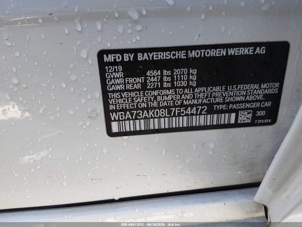 2020 BMW 228I GRAN COUPE XDRIVE