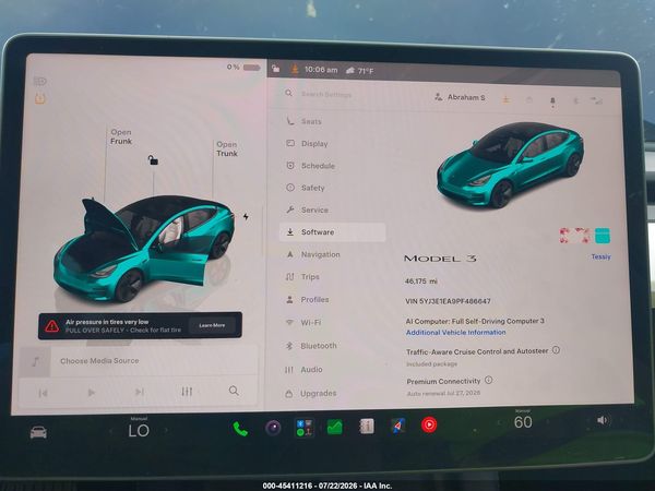2023 TESLA MODEL 3 REAR-WHEEL DRIVE
