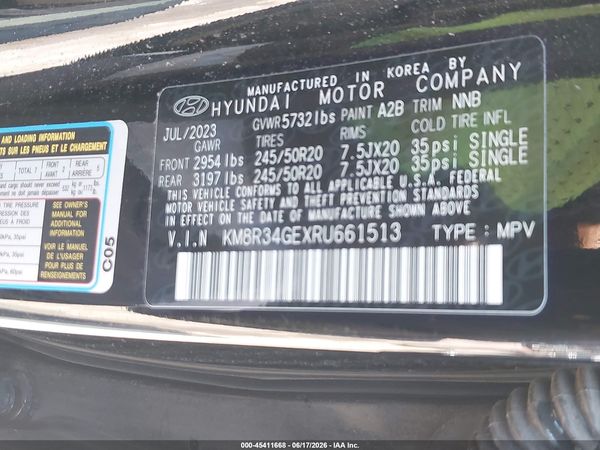 2024 HYUNDAI PALISADE XRT