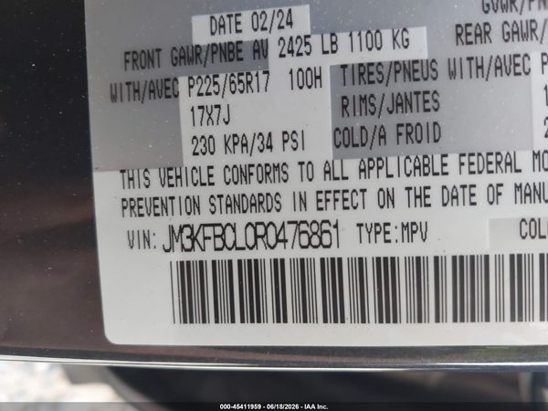 2024 MAZDA CX-5 2.5 S PREFERRED