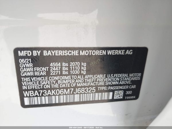 2021 BMW 228I GRAN COUPE XDRIVE