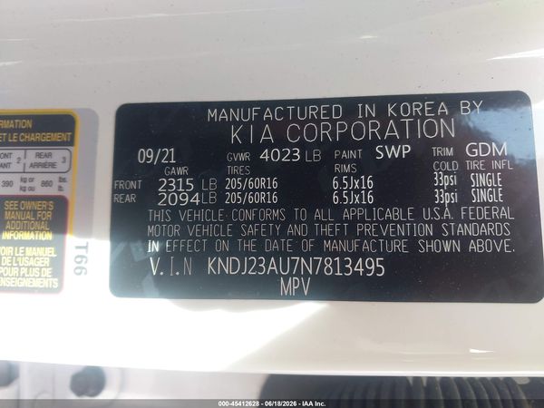 2022 KIA SOUL LX