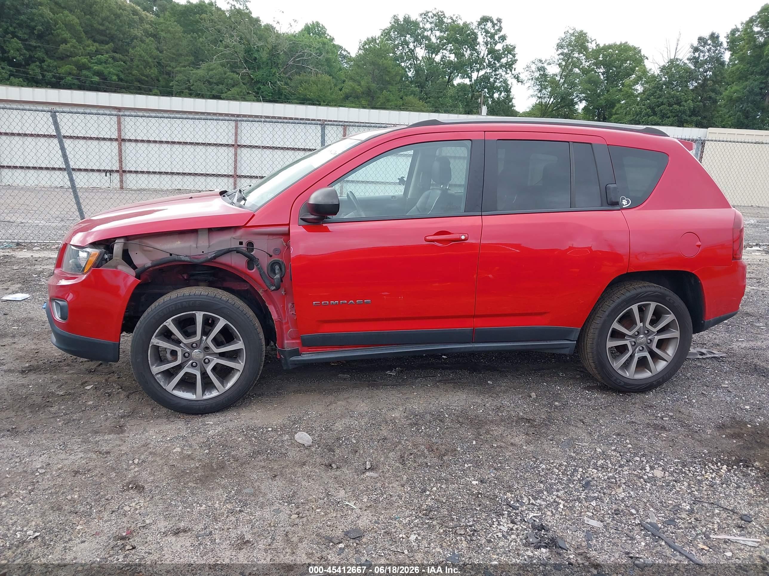 2017 JEEP COMPASS SPORT SE FWD
