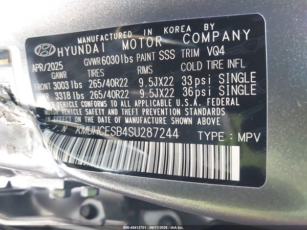2025 GENESIS GV80 2.5T PRESTIGE AWD