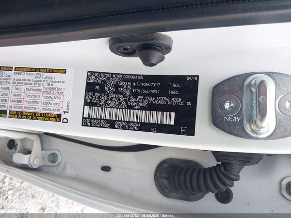 2019 TOYOTA 4RUNNER SR5 PREMIUM