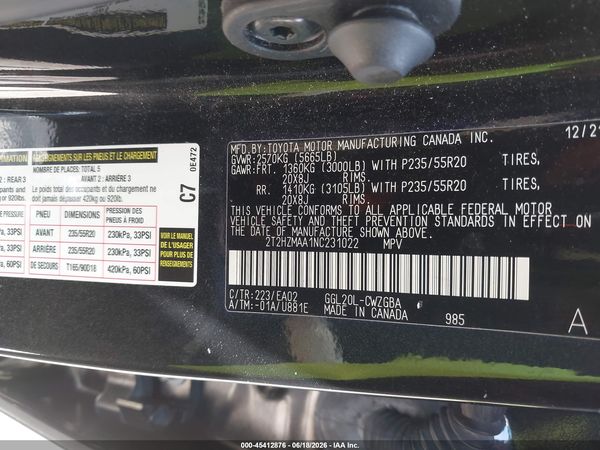 2022 LEXUS RX 350 350 Premium