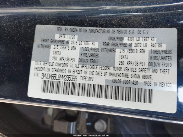 2021 MAZDA CX-30 SELECT